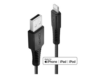 Cable Lindy USB-A to Lightning 3m_thumb