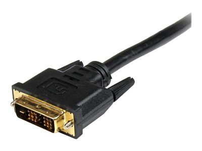 StarTech.com HDMI auf DVI-D Kabel 5m (Stecker/Stecker) - HDMI/DVI Adapterkabel mit vergoldeten Kontakten - HDMI/DVI Videokabel Schwarz - Videokabel - HDMI / DVI - 5 m_2