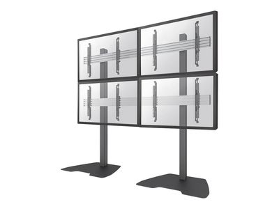 Neomounts NMPRO-S22 stand - fixed - for 2x2 video wall - black_2