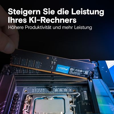 Crucial RAM - 32 GB - DDR5 6400 UDIMM CL52_6