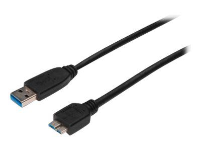 DIGITUS USB 3.0 Anschlusskabel - USB Typ-A Stecker/Micro USB Typ-B Stecker - 25 cm_thumb
