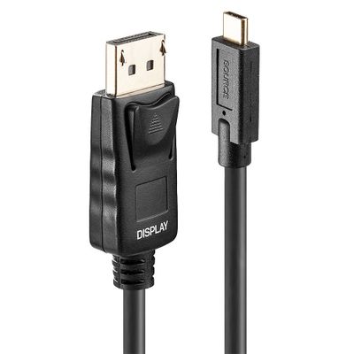Lindy 43305 Videokabel-Adapter 5 m USB Typ-C DisplayPort Schwarz_thumb