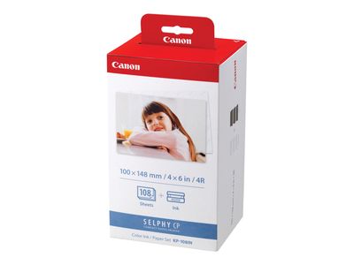 Canon KP-108IN print cartridge / paper kit - Cyan, magenta, yellow_thumb