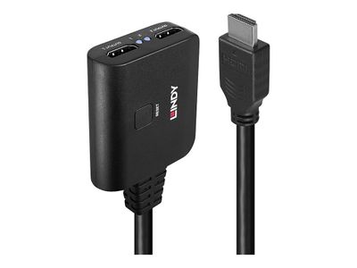 Adap Lindy 2 Port HDMI 4K60 Splitterkabel_thumb