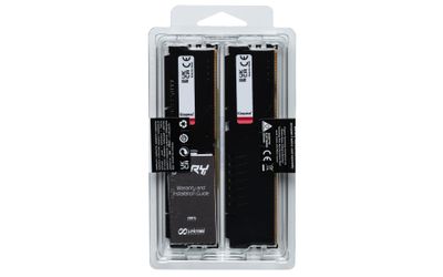 Kingston RAM FURY Beast Black K2 - 64 GB (2 x 32 GB Kit) - DDR5 5600 UDIMM CL40_6