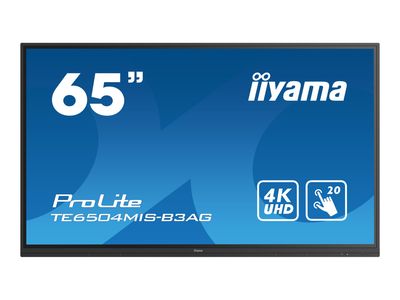 iiyama Interaktives Touchscreen-Display ProLite TE6504MIS-B3AG - 165 cm (65") - 3840 x 2160 4K Ultra HD_1