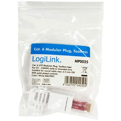 LogiLink RJ45-plug - UTP/RJ45_8