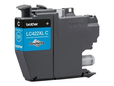 Brother LC422XLC - Hohe Ergiebigkeit - Cyan - original - Tintenpatrone_thumb
