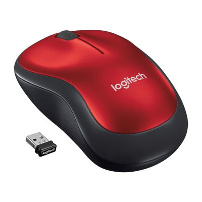 Logitech Mouse M185 - Red_2