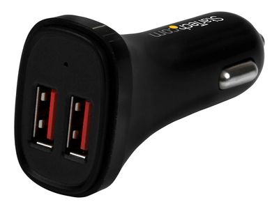 StarTech.com 2 port car charger power adapter - USB - 24W_4