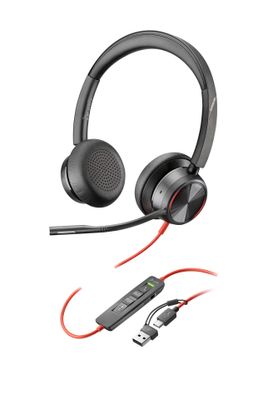 HP Poly Blackwire 8225 USB-C Stereo-Headset + USB-C/A-Adapter_thumb
