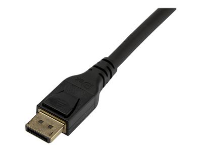 StarTech.com 5 m VESA Certified DisplayPort 1.4 Cable - 8K 60Hz HBR3 HDR - 16 ft Super UHD 4K 120Hz - DP to DP Slim Video Monitor Cord M/M - DisplayPort cable - 5 m_2