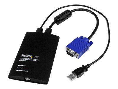 StarTech.com USB Crash Cart Adapter - File Transfer & Video - Portable Server Room Laptop to KVM Console Crash Cart (NOTECONS02) - KVM switch - 1 ports_thumb