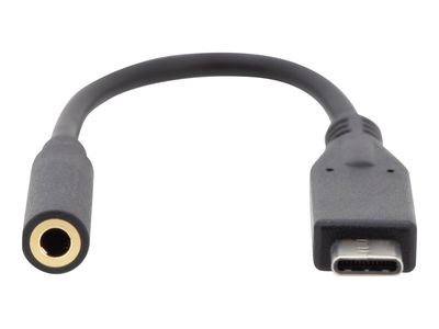 DIGITUS USB-C Adapter AK-300321-002-S - USB-C / AUX 3.5 mm - 20 cm_2
