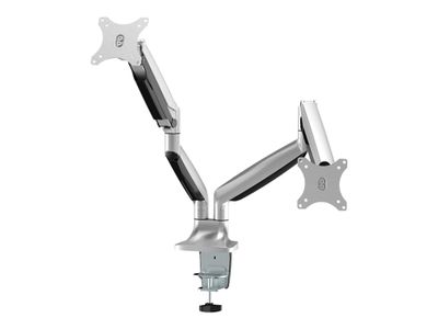 HAGOR M EASY-FLEX Dual mounting kit - adjustable arm - for 2 LCD displays - silver_thumb