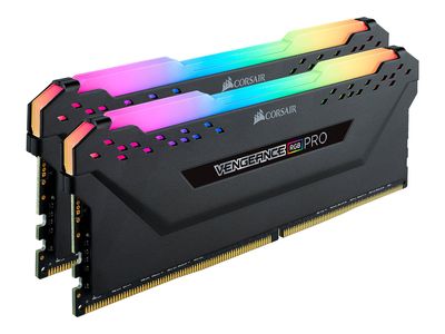 CORSAIR RAM Vengeance RGB PRO - 16 GB (2 x 8 GB Kit) - DDR4 3200 UDIMM CL16_3