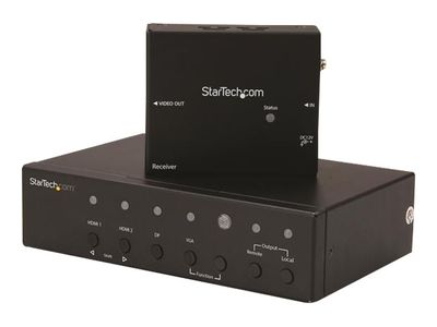 StarTech.com Multi-Input HDBaseT Extender with built-in Switch - DisplayPort/VGA/HDMI over CAT5/CAT6 - up to 4K_5