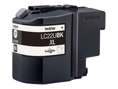 Brother LC22UBK - XL - black - original - ink cartridge_2