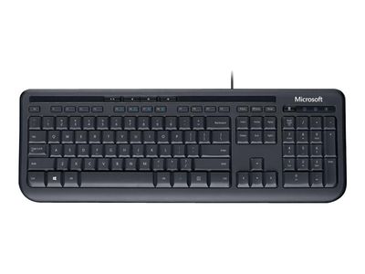 Microsoft Tastatur Wired 600 - Schwarz_thumb