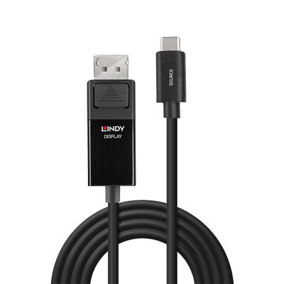 Lindy 43341 Videokabel-Adapter 1 m USB Typ-C DisplayPort Schwarz_2