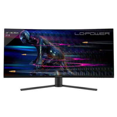 LC Power curved LED-Monitor LC-M34-UWQHD-165-C - 86.36 cm (34") - 3440 x 1440 UltraWide Quad HD_thumb