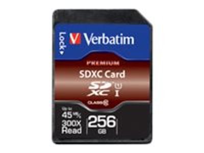 Verbatim Premium - Flash-Speicherkarte - 256 GB - SDXC UHS-I_thumb
