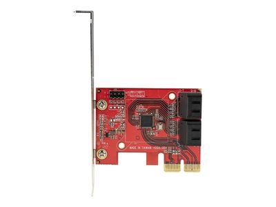 StarTech.com PCIe SATA Controller Karte - 4 Port SATA 3 Erweiterungskarte/Kontroller - 6Gbit/s - Full/Low-Profile Blende - PCI Express Festplatten/SSD kontroller/Adapter (4P6G-PCIE-SATA-CARD) - Speicher-Controller - SATA 6Gb/s - PCIe 3.0 x2_2