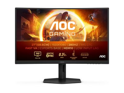 AOC Gaming C27G4ZXU - LED-Monitor - gebogen - Full HD (1080p) - 68.5 cm (27") - HDR_6