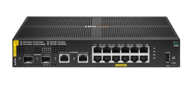 HPE Aruba Networking CX 6100 12G Class4 PoE 2G/2SFP+ 139W Switch_thumb