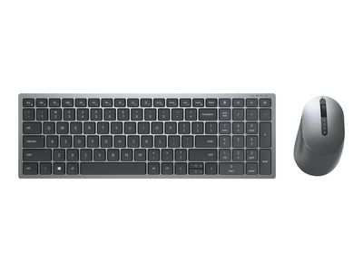 Dell Keyboard and Mouse Set KM7120W - GB Layout - Grey/Titanium_1