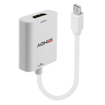 Lindy 41069 Videokabel-Adapter Mini DisplayPort HDMI Typ A (Standard) Weiß_thumb