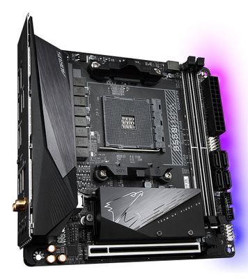 Gigabyte Mainboard B550I AORUS PRO AX - 1.0 - Mini ITX - Socket AM4 - AMD B550_3