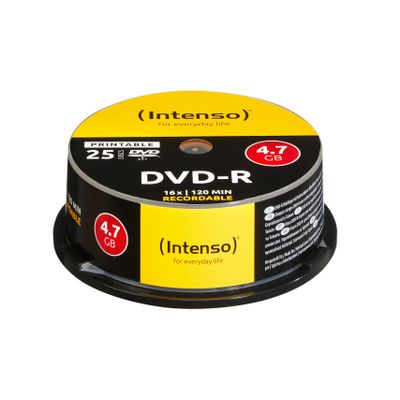Intenso - DVD-R x 25 - 4.7 GB - storage media_1