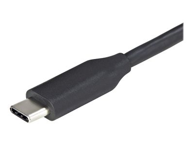 StarTech.com 4 Port USB C Hub - 4x USB-A - 5Gbps USB 3.0 Type-C Hub (USB 3.2/3.1 Gen 1) - Bus Powered - 11" Long Cable w/ Cable Management (HB30CM4AB) - hub - 4 ports_6