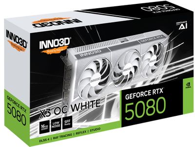 INNO3D GeForce RTX 5080 X3 OS WHITE NVIDIA 16 GB GDDR7_2