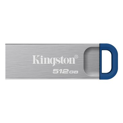 Kingston USB flash drive DataTraveler Kyson G2 - USB 3.2 Gen 1 - 512 GB - silver/blue_thumb