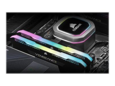 CORSAIR RAM - 32 GB (4 x 8 GB Kit) - DDR4 3200 UDIMM CL16_2
