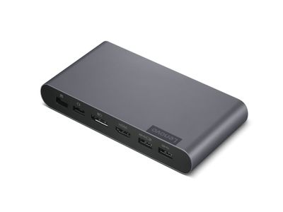 Lenovo 40B30090EU laptop dock/port replicator 2 x USB 3.2 Gen 2 (3.1 Gen 2) Type-C Grey_2