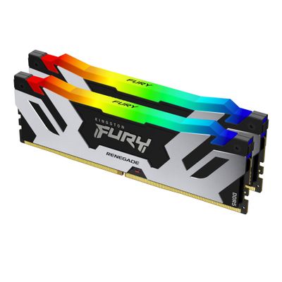 Kingston RAM FURY Renegade RGB - 48 GB (2 x 24 GB Kit) - DDR5 8000 UDIMM CL38_thumb
