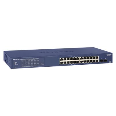 NETGEAR Smart GS724TP - switch - 24 ports - smart - rack-mountable_2