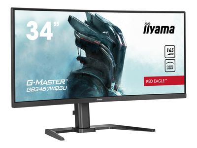 Iiyama Curved Monitor G-Master GB3467WQSU-B5 - 86.4 cm (34") - 3440 x 1440 WQHD_6