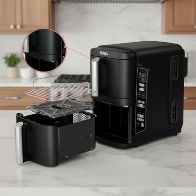 Ninja Double Stack 2-Ebenen Heißluftfritteuse 7,6 L - SL300EU_4