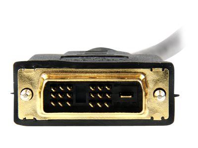 StarTech.com HDMI auf DVI-D Kabel 2m (Stecker/Stecker) - HDMI/DVI Adapterkabel mit vergoldeten Kontakten - HDMI/DVI Videokabel Schwarz - Videokabel - HDMI / DVI - 2 m_4