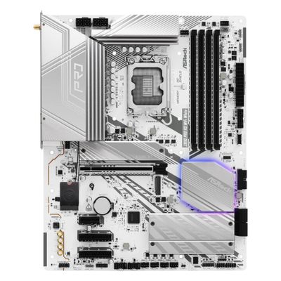 ASRock Mainboard Z890 Pro RS WiFi White - ATX - Socket LGA1851 - Intel Z890_thumb