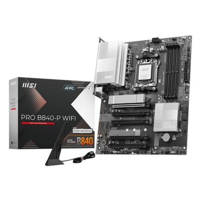 MSI PRO B840-P WIFI - Motherboard - ATX - Socket AM5 - AMD B840_thumb