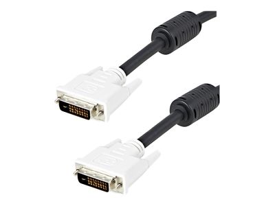 StarTech.com 2m DVI-D Dual Link Cable - Male to Male DVI-D Digital Video Monitor Cable - 25 pin DVI-D Cable M/M Black 2 Meter - 2560x1600 (DVIDDMM2M) - DVI cable - 2 m_2