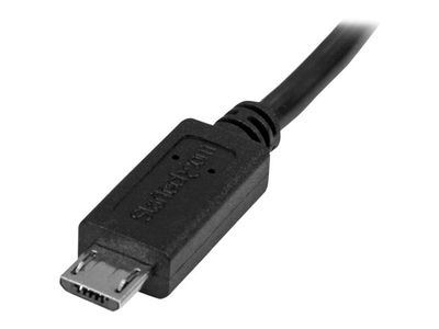 StarTech.com 0,5m Micro USB Verlängerungskabel - Stecker/Buchse - Micro USB Stecker zu Micro USB Buchse Kabel - USB-Verlängerungskabel - Micro-USB Typ B bis Micro-USB Typ B - 50 cm_2