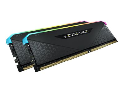 CORSAIR Vengeance RGB RS RAM - 32 GB (2 x 16 GB Kit) - DDR4 3600 UDIMM CL18_3