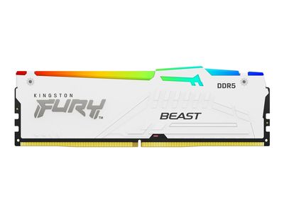 Kingston FURY Beast RGB - DDR5 - Modul - 32 GB - DIMM 288-PIN - 6000 MHz / PC5-48000 - ungepuffert_1
