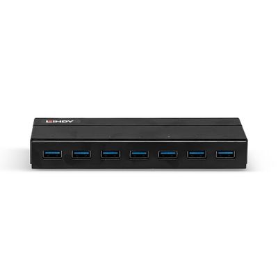 Lindy 43228 Schnittstellen-Hub USB 3.2 Gen 1 (3.1 Gen 1) Type-A 5000 Mbit/s Schwarz_3